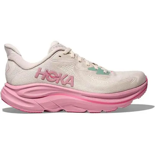 Hoka. Clifton 10 Women’s Running Shoes Rose Cream Dried Rose Size 10 Wide