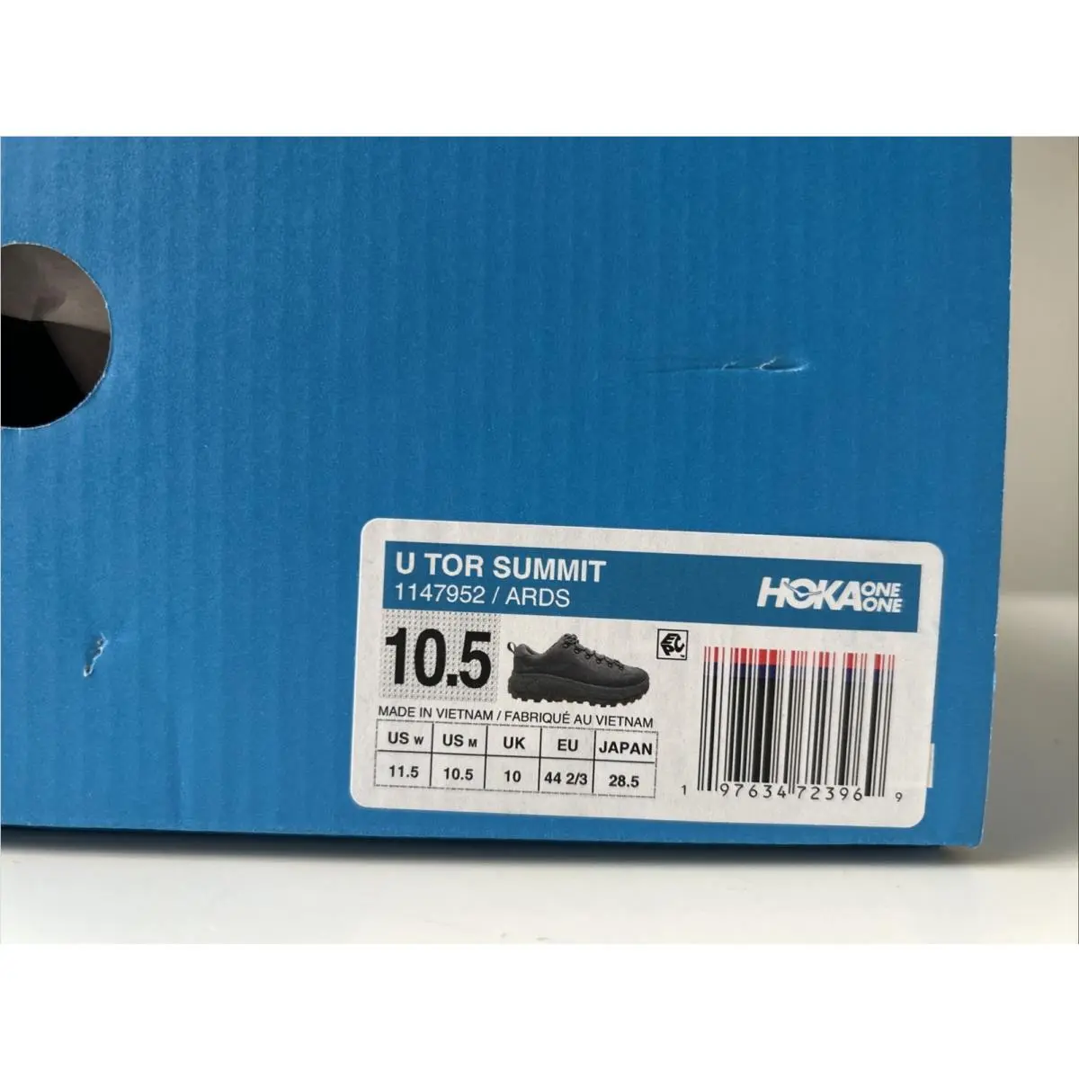 Hoka shoes - Hoka One One HOKA Tor Summit - 1147952 ARDS - Gray (UPC: 0197634723969) 10