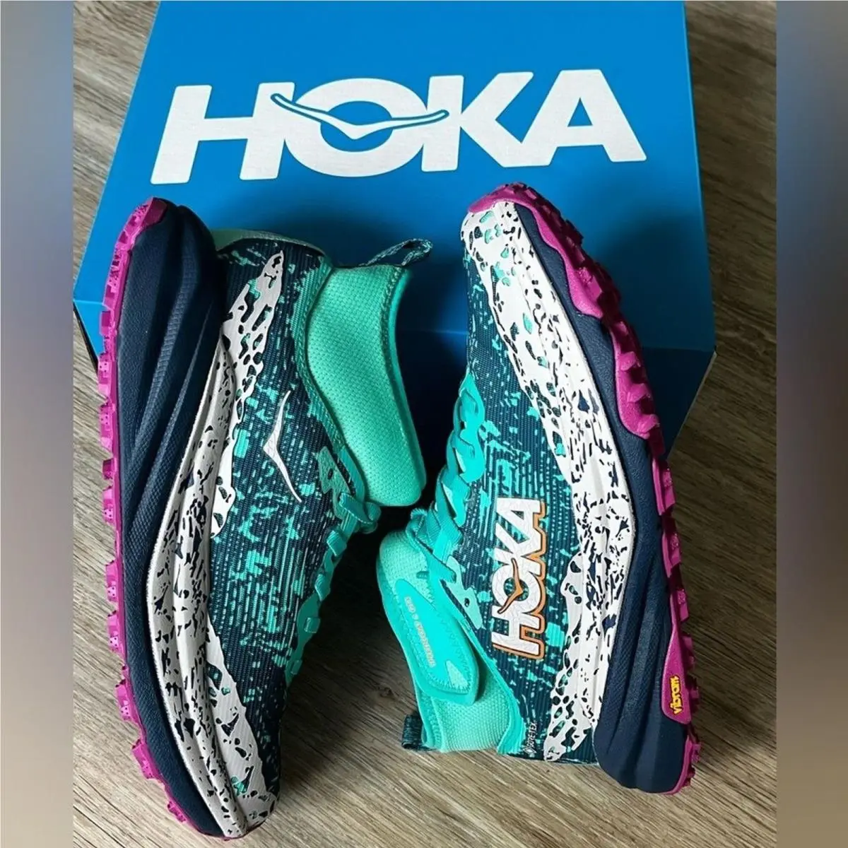 Hoka shoes - Blue 3
