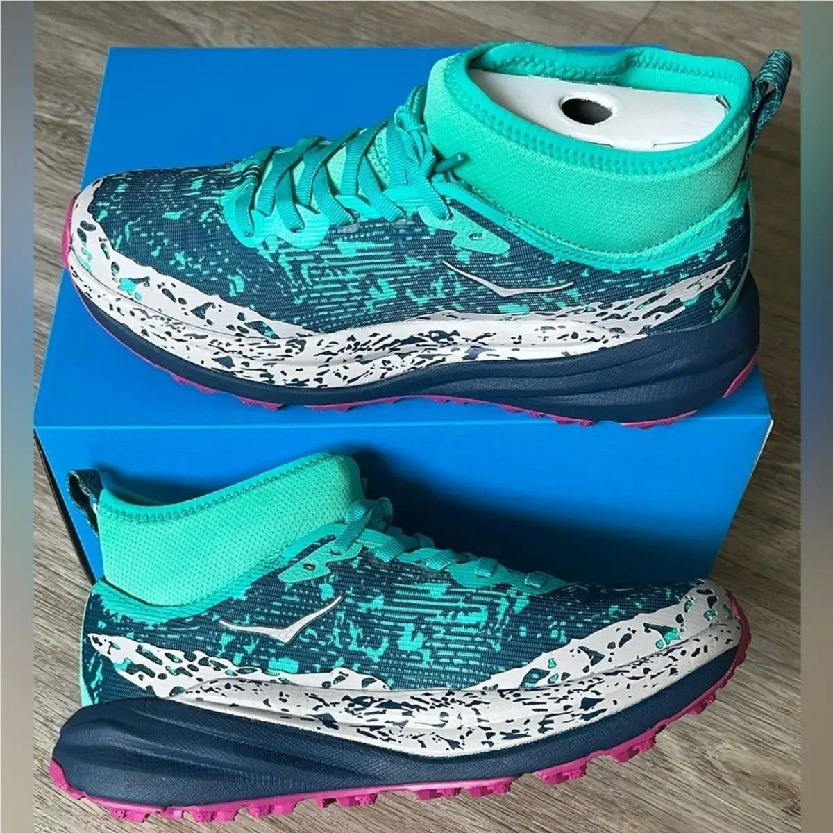 Hoka shoes - Blue 4