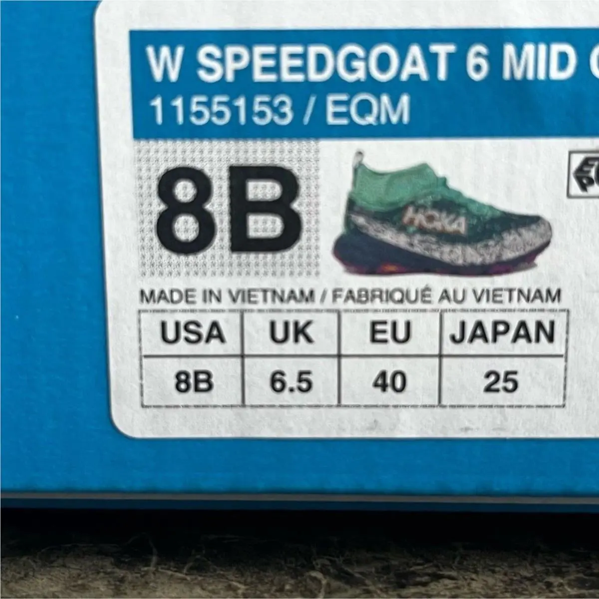 Hoka shoes - Blue 7