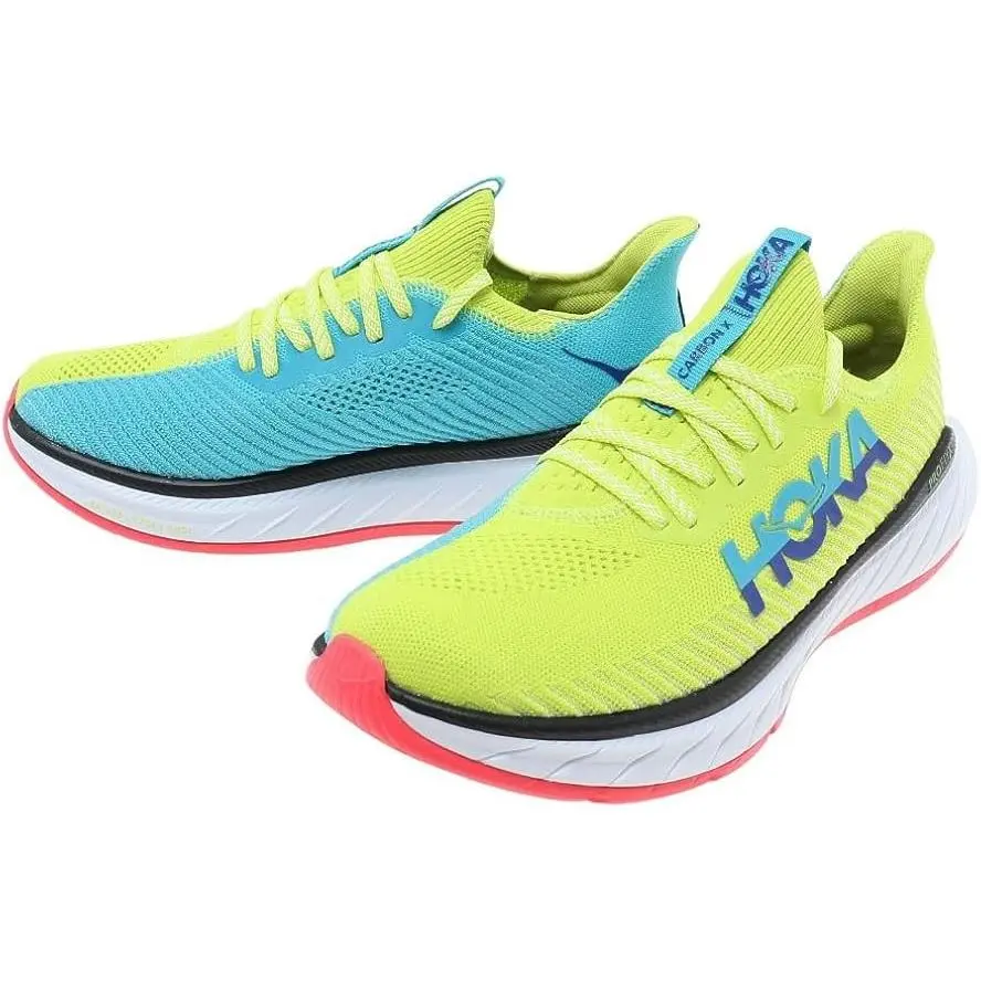 Hoka. Carbon Men’s Running Shoes- Evening Primrose Scuba Blue- Size 13 M