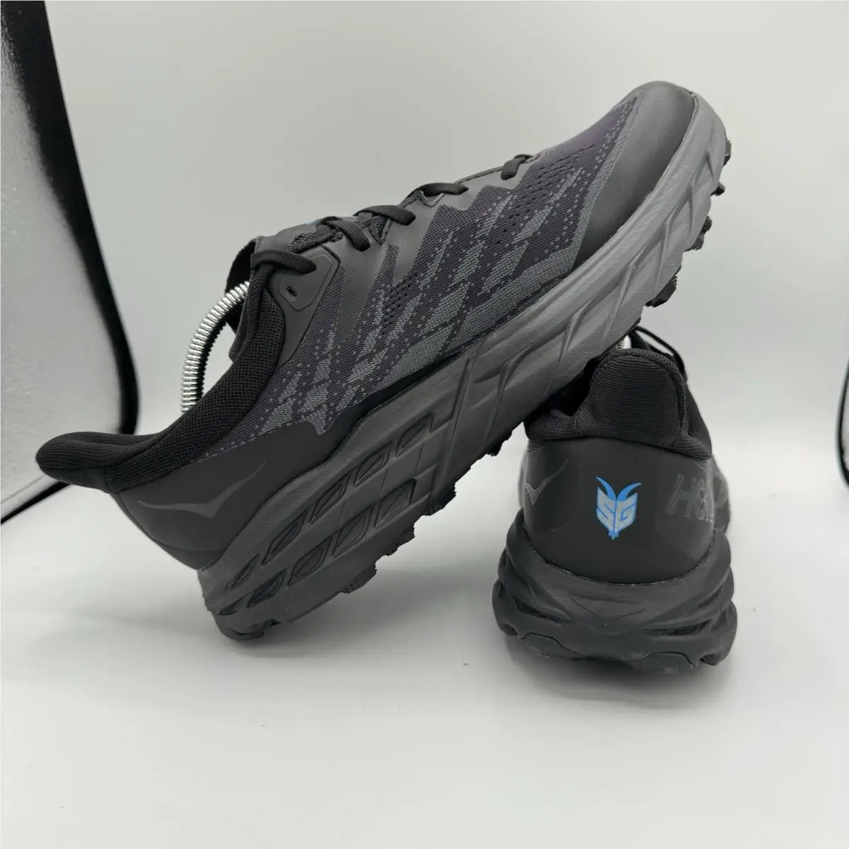 Hoka shoes - Hoka One One Speedgoat 5 - Black / Black 3