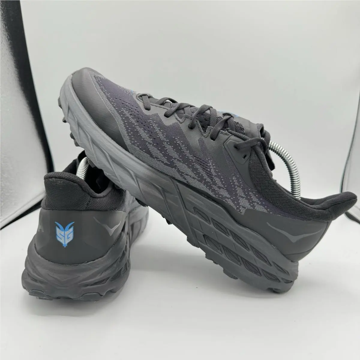 Hoka shoes - Hoka One One Speedgoat 5 - Black / Black 4