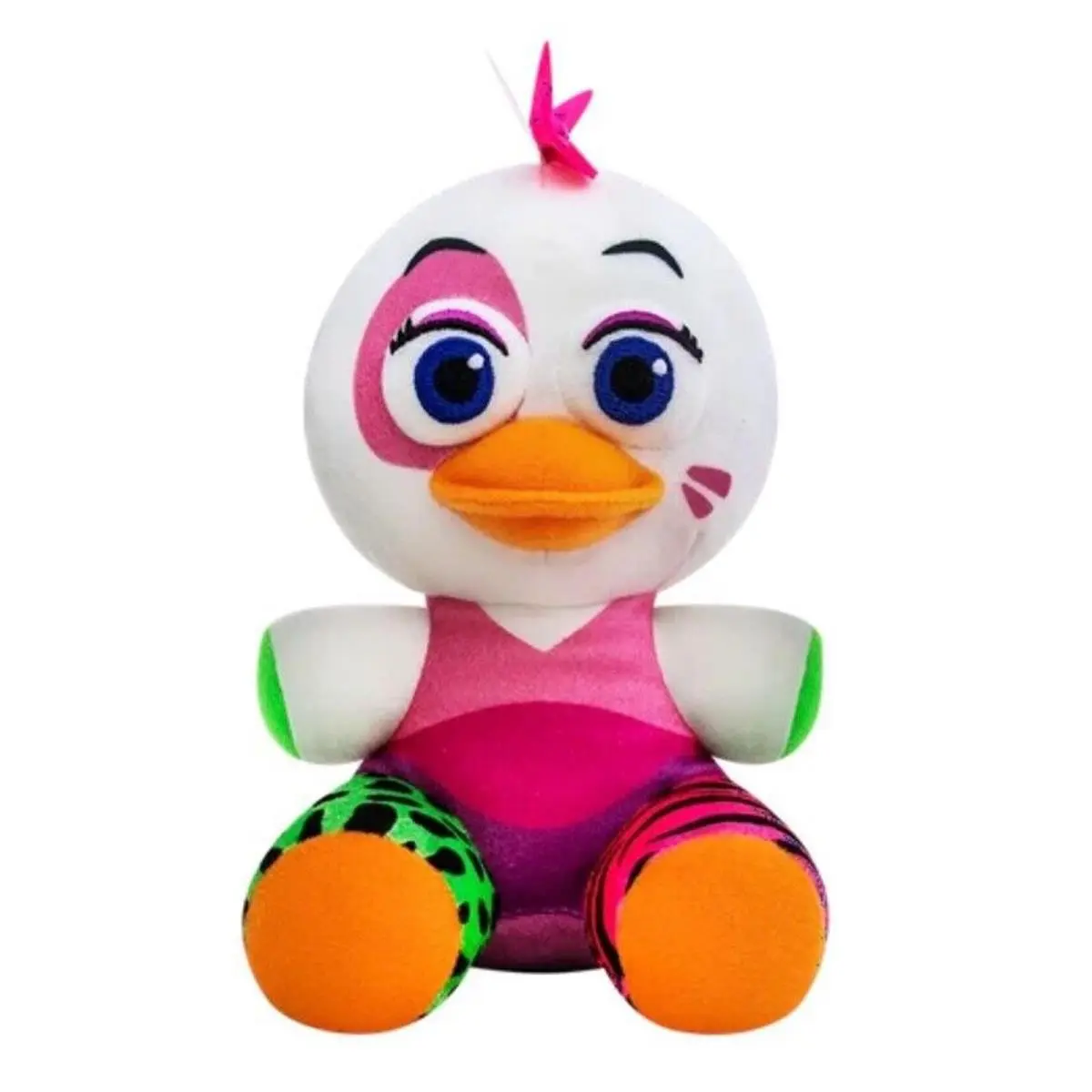 Glamrock Chica Plush Toy 6 Inch Five Nights at Freddy`s Security Breach