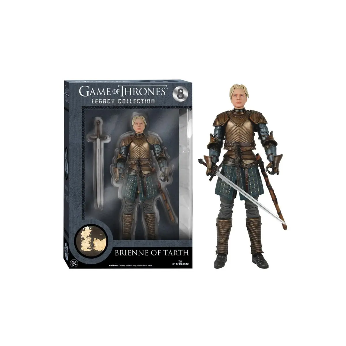 Game of Thrones Brienne of Tarth Legacy Action Figure 6 Inch with Sword