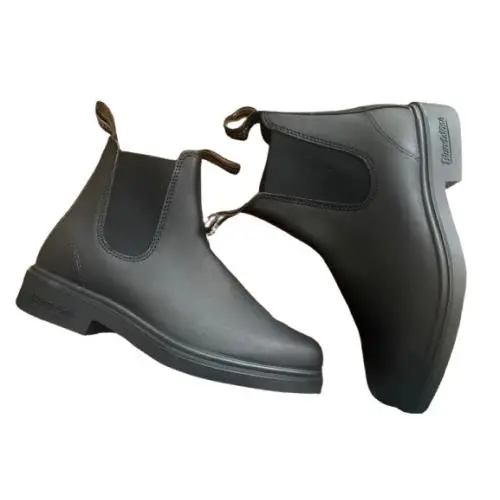 Blundstone Dress Series 063 Chelsea Boots Black Premium Leather Unisex Au/uk 6
