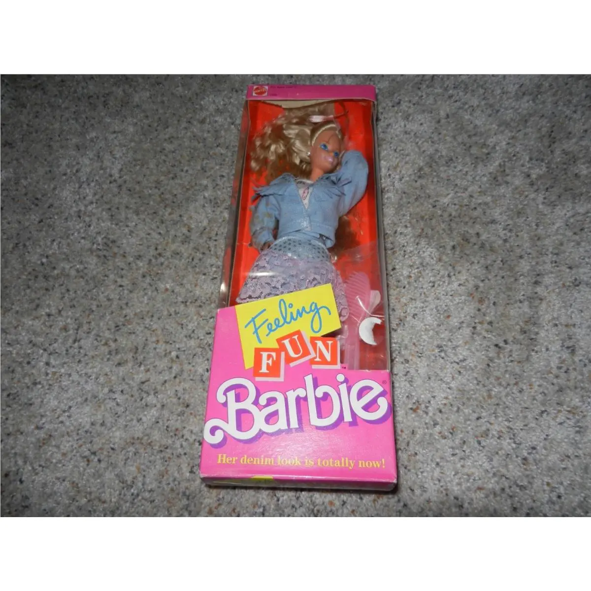 1988 Feeling Fun Denim Barbie 1189 Nrfb