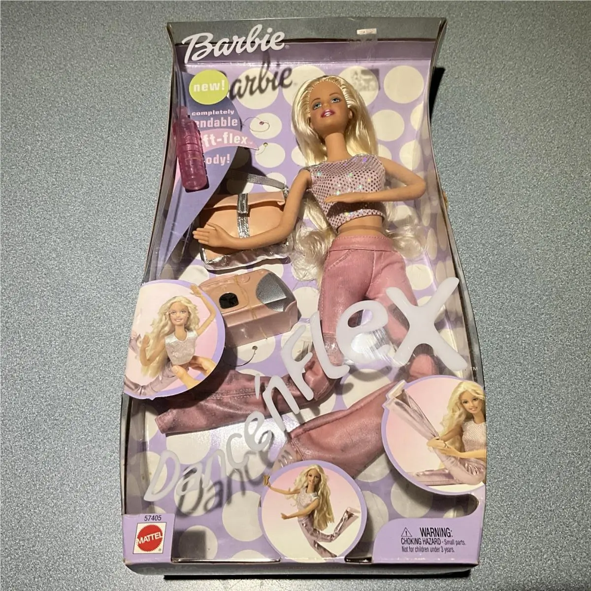 Dance `N Flex Barbie Doll - 2003 Mattel 57405