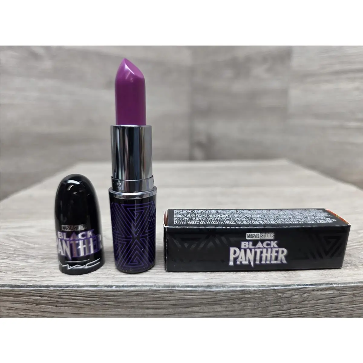 Mac Limited Edition Wakandan Sunset Black Panther Marvel Lipstick by MAC Cosmetics