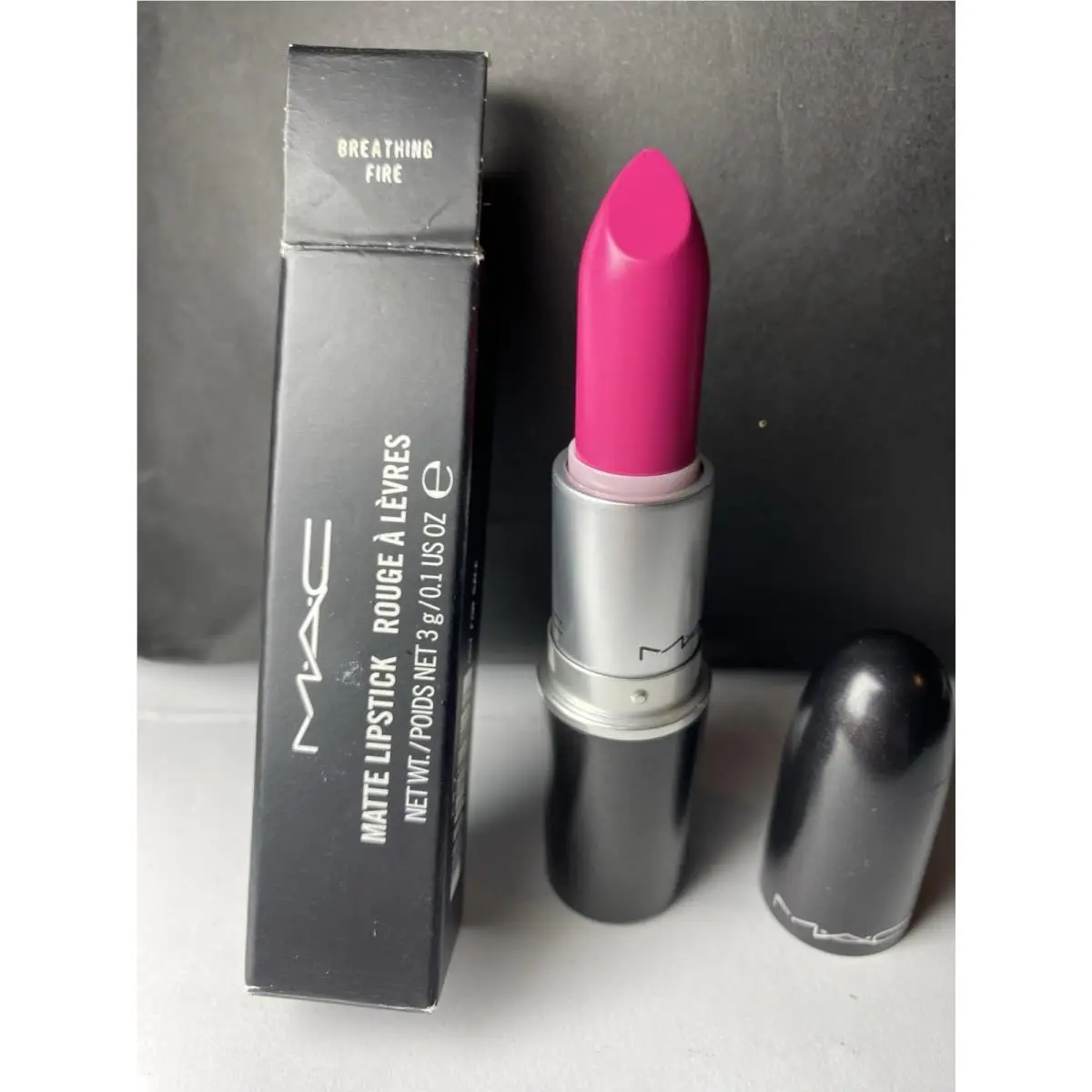 A47 Mac Matte Lipstick - Breathing Fire - Rare
