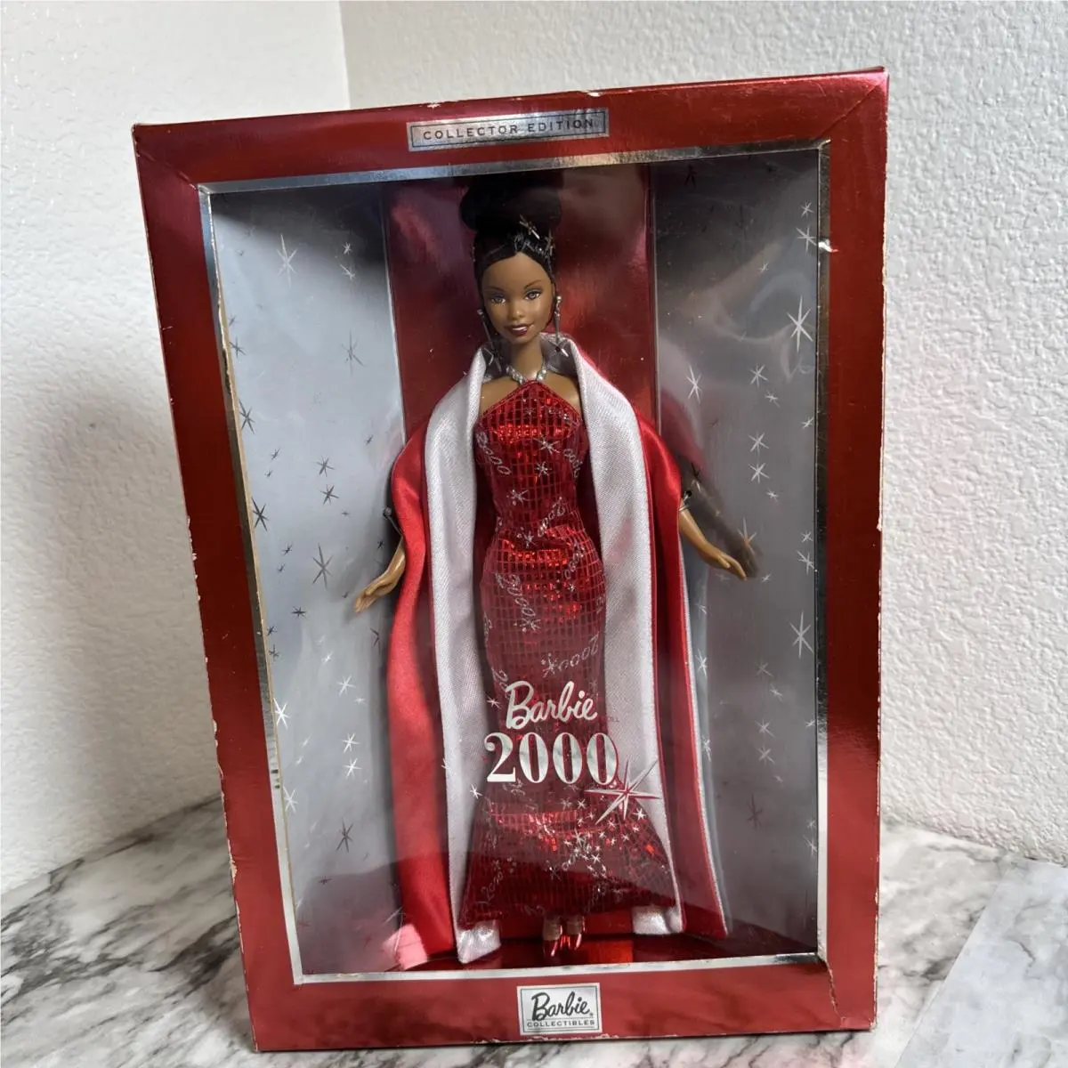 Vtg Barbie 2000 Holiday Fashion Doll Collector Edition African American 27410