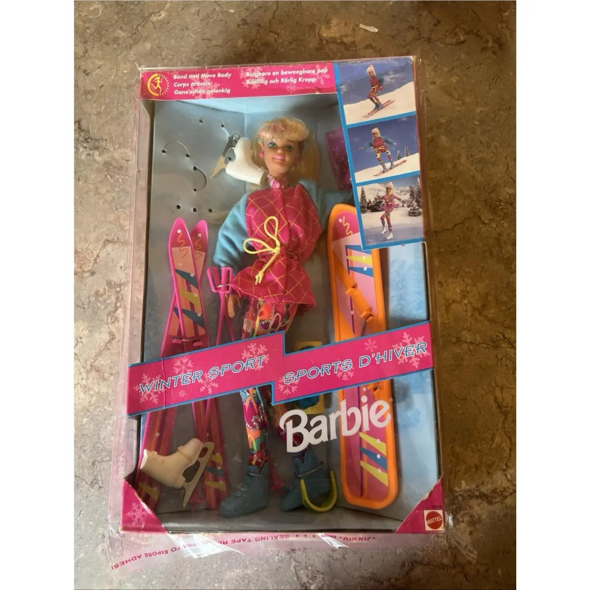 1994 Winter Sport Barbie Doll Set by Mattel