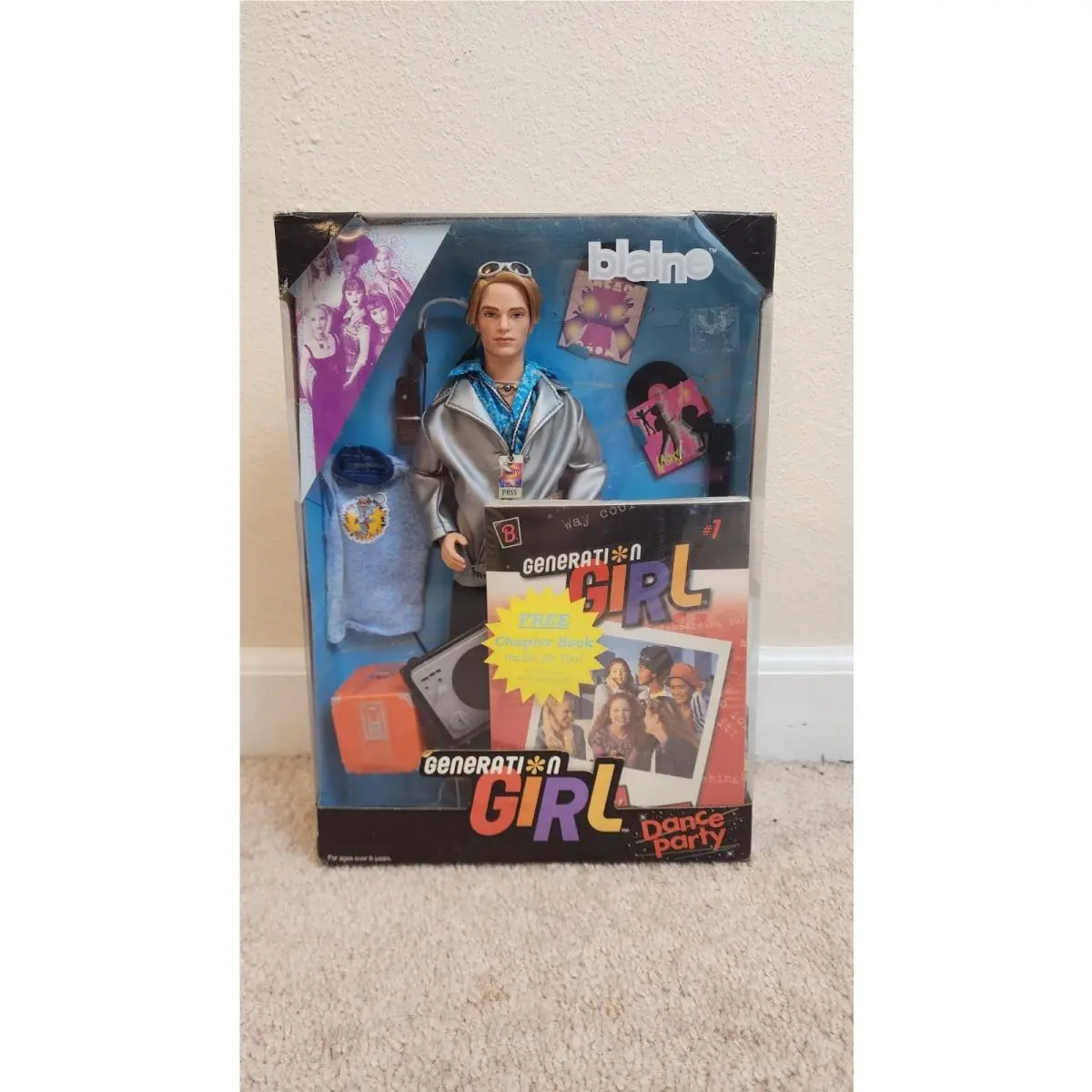 Nrfb Barbie Generation Girl Dance Party Blaine Ken Doll 1999 Mattel 26111