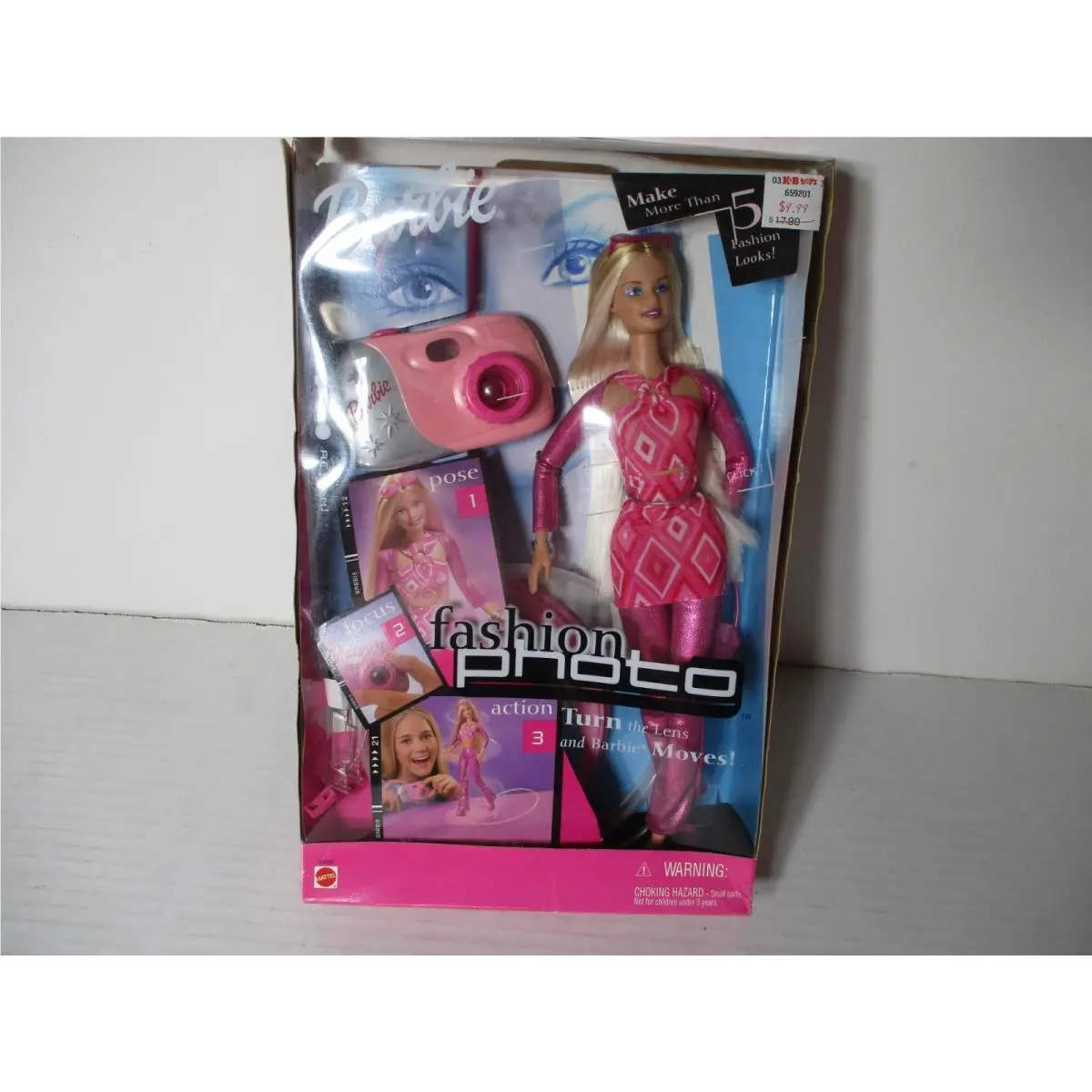 Fashion Photo Barbie Doll with Camera - Box Wear