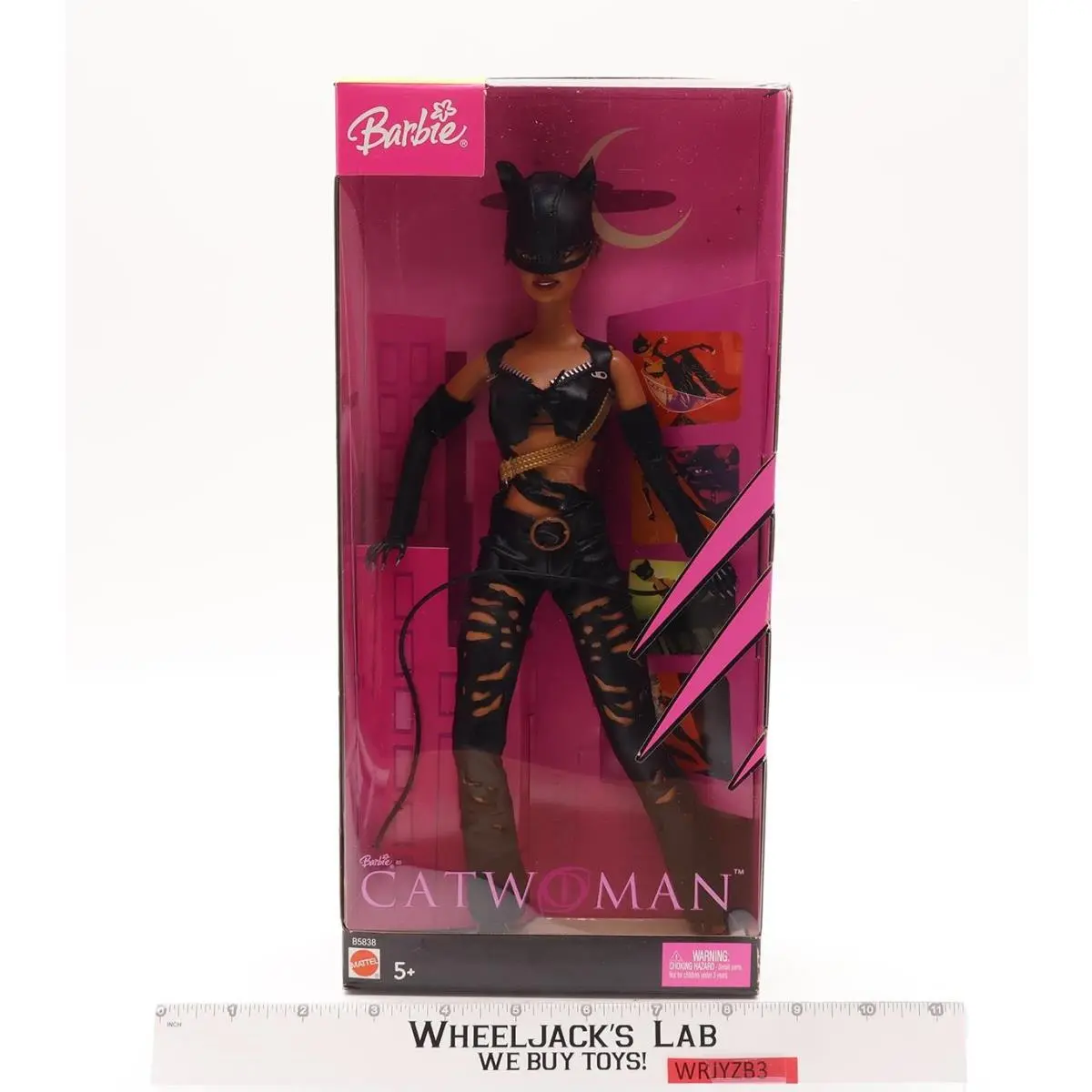 Catwoman Barbie DC Comics 2004 Mattel Misb