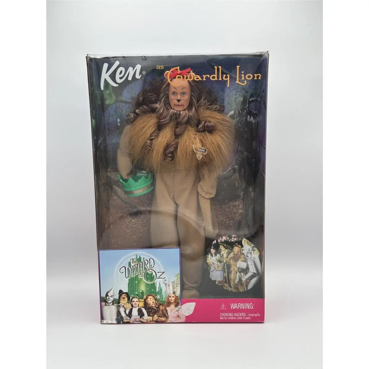 Mattel 1999 Barbie Ken As The Cowardly Lion Wizard Of Oz