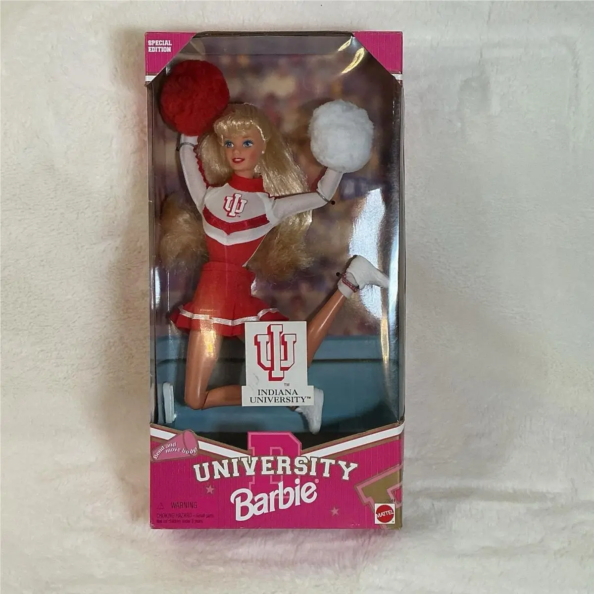 Barbie 1996 Mattel Indiana University Barbie 20044