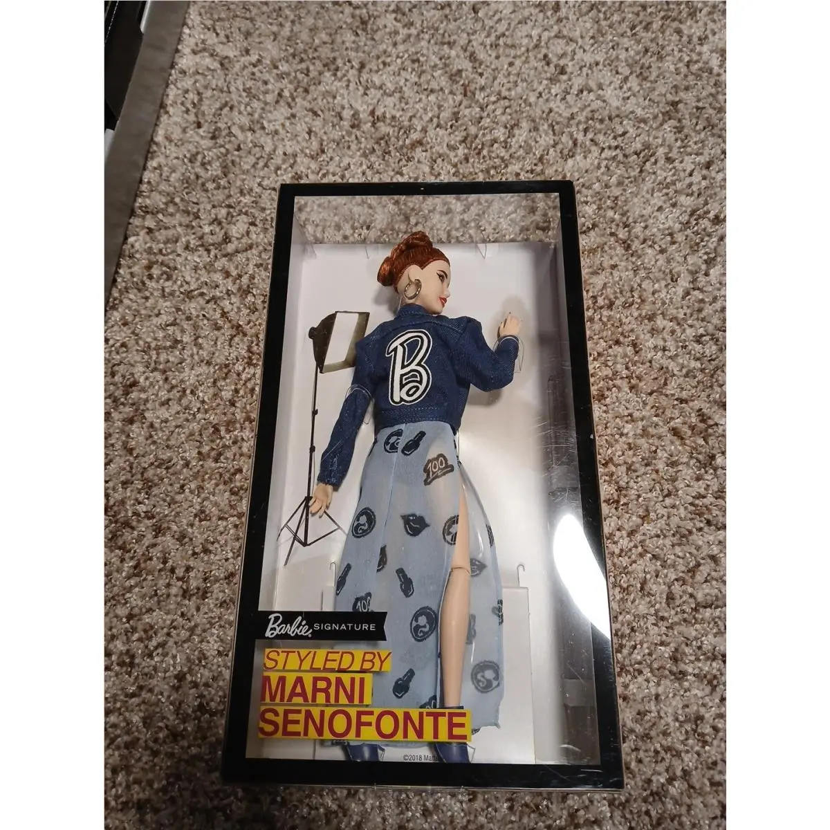 The Barbie Signature Styled by Marni Senofonte Articulated Red Hair Barbie Nrfb