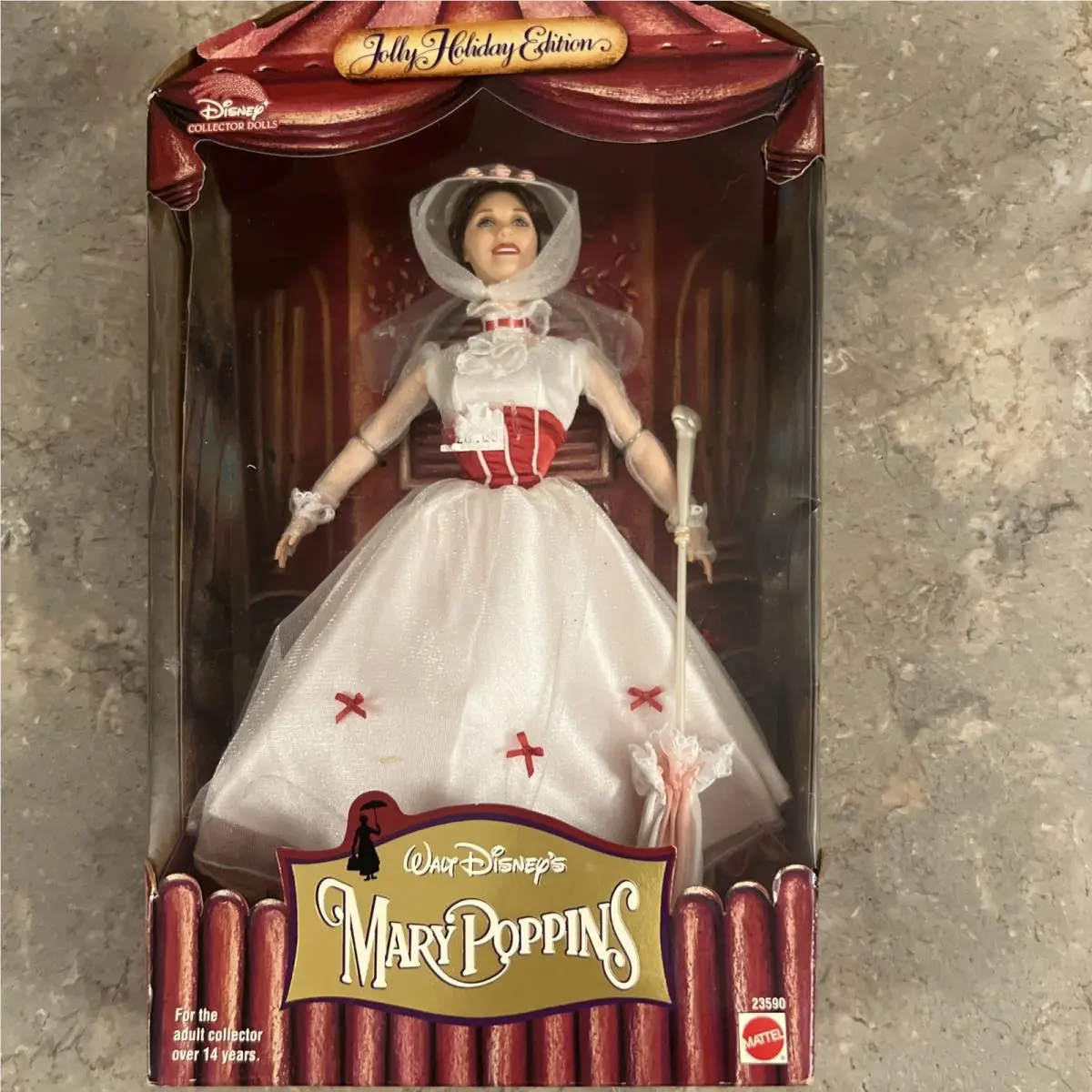 1999 Jolly Holiday Edition Disney Mary Poppins Barbie Doll