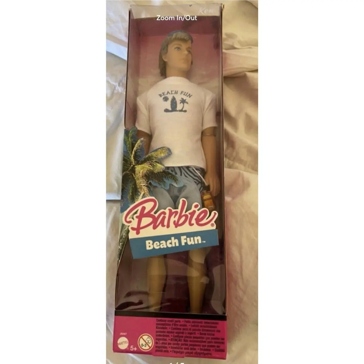 Mattel 2005 Barbie Beach Fun Ken Dress Up Doll
