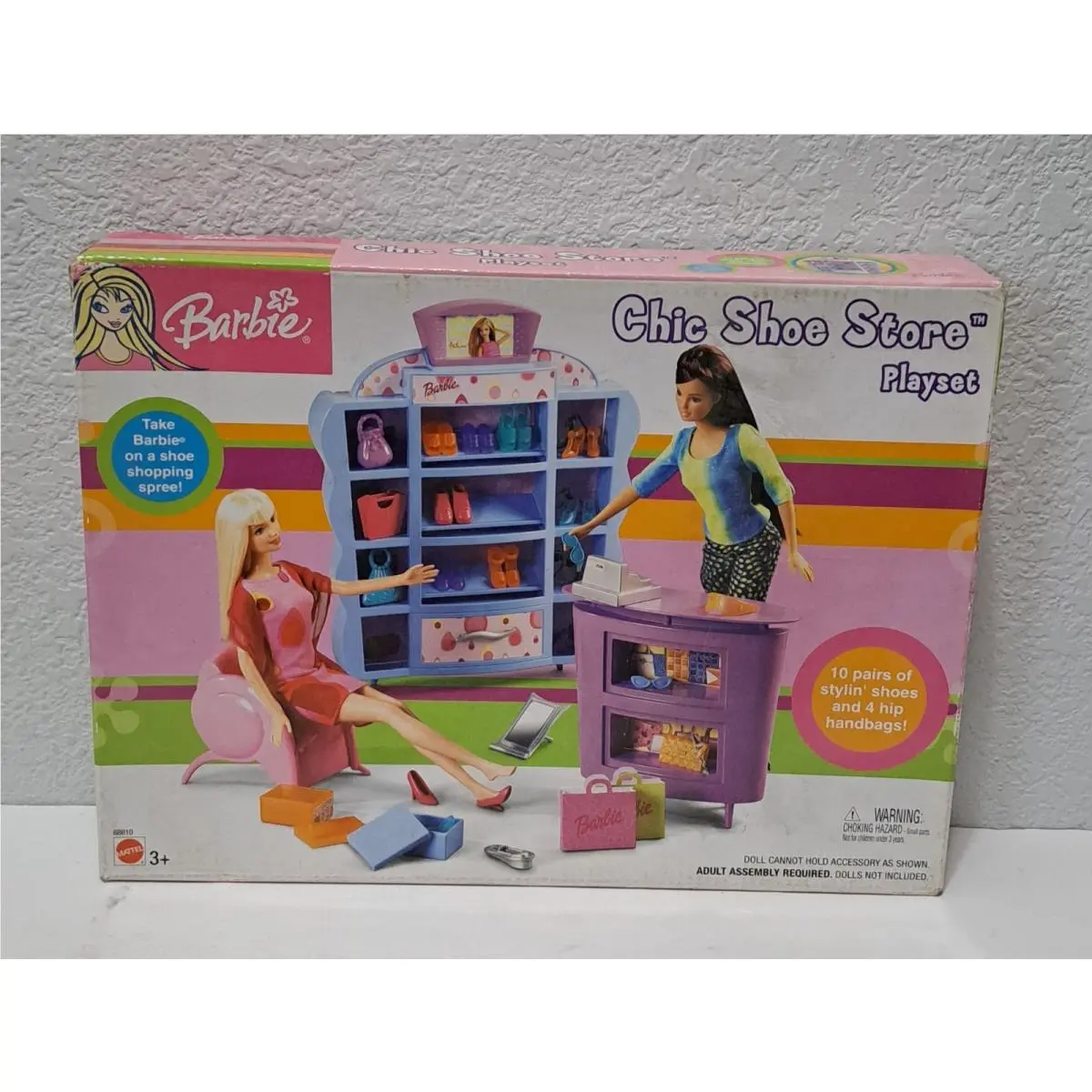 Barbie Chic Shoe Store Playset 2000 Mattel 88810 Retro