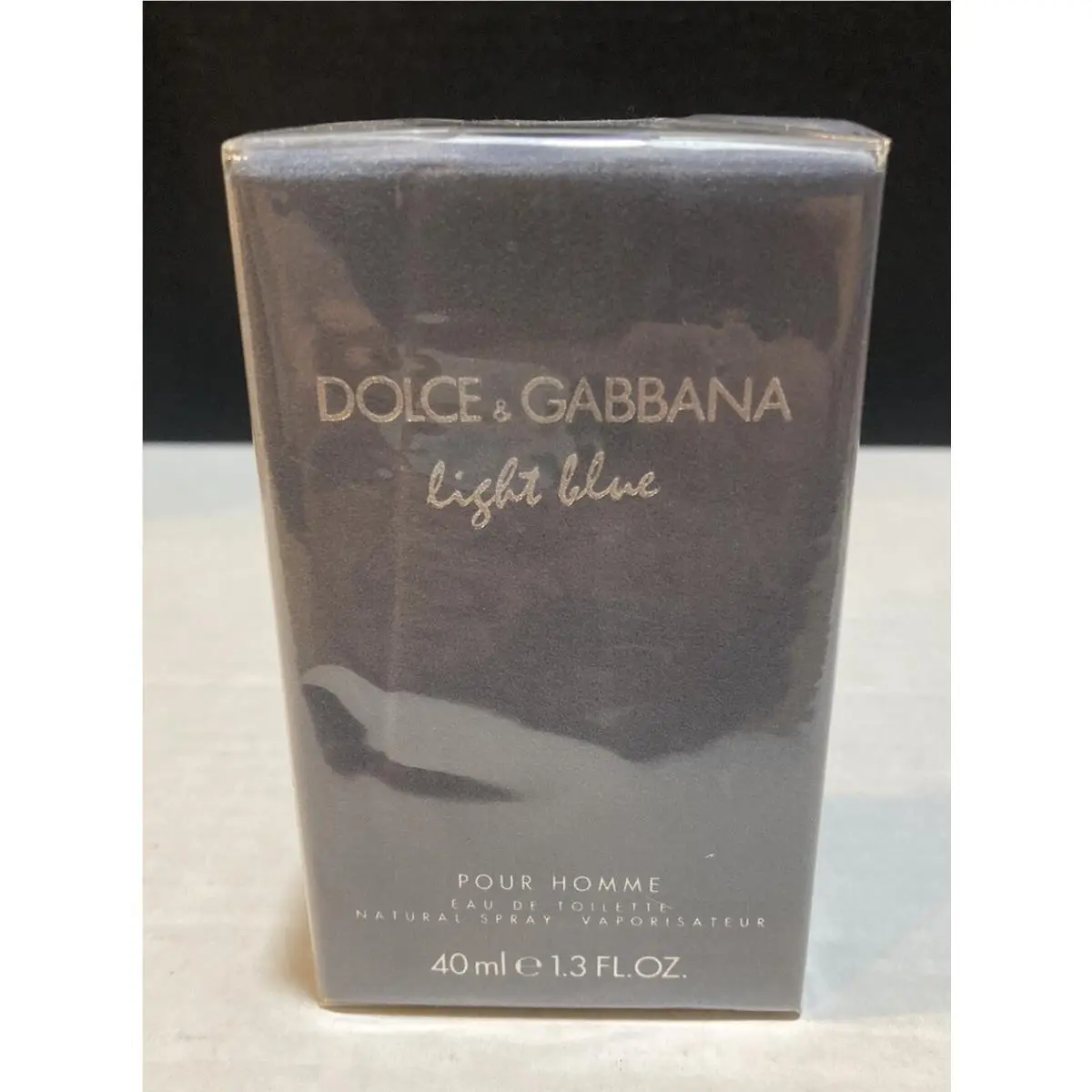 Dolce Gabbana Light Blue Pour Homme Eau De Toilette 1.3oz 40ml Bottle