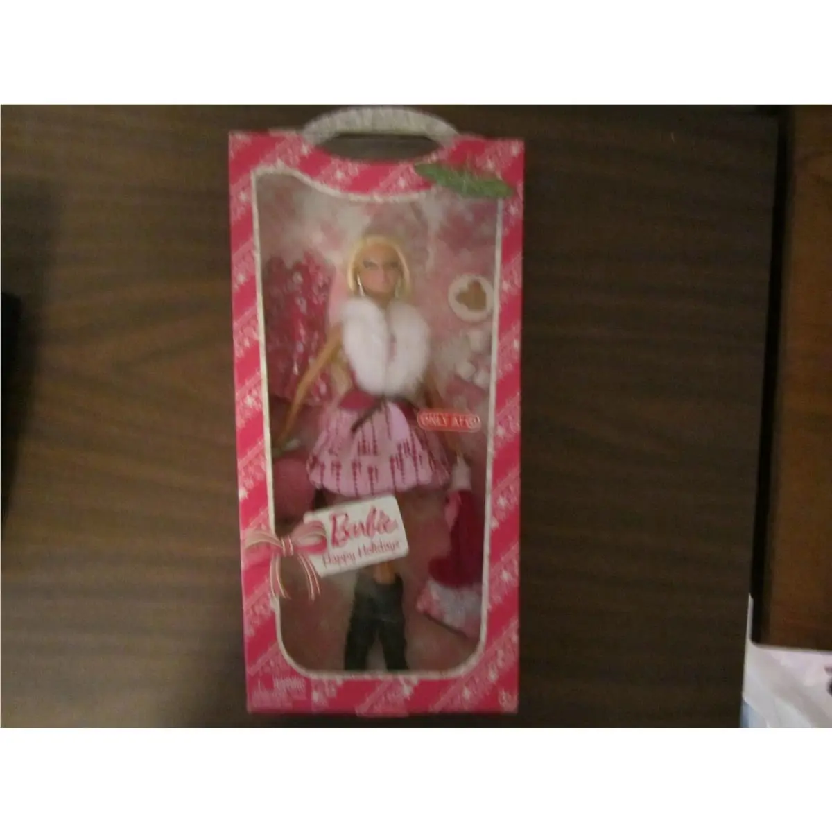 Barbie Happy Holidays Target Exclusive Cookies Hot Chocolate Slippers Party