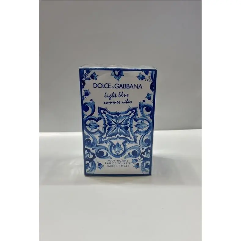 Dolce Gabbana D G Light Blue Summer Vibes 3.3oz Edt Spray For Men