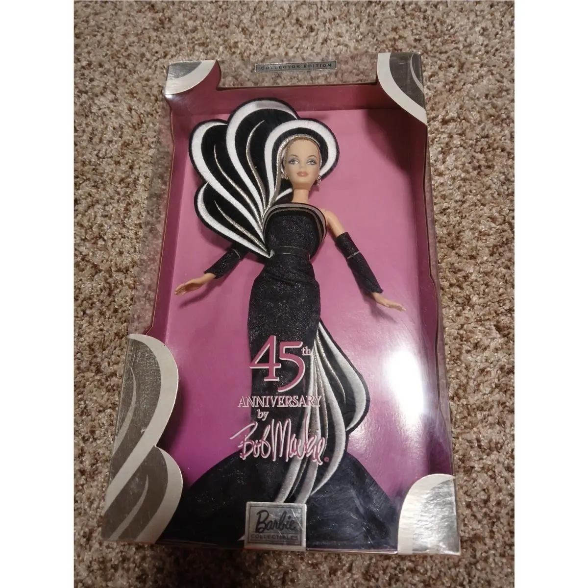45th Anniversary Barbie Doll by Bob Mackie 2003 Mattel B3452