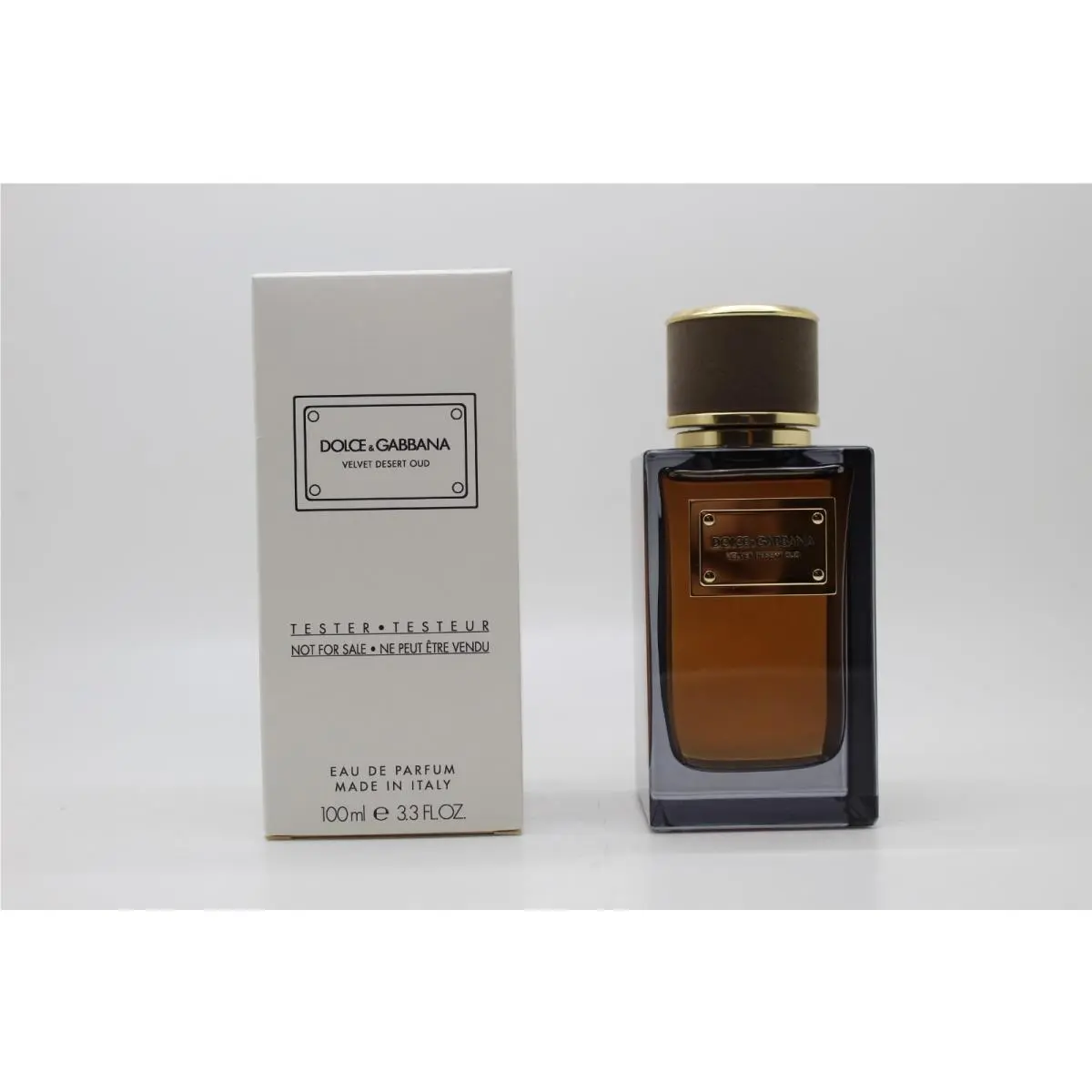 Velvet Desert Oud by Dolce Gabbana 3.3 oz 100 ml Edp Spray Tester Unisex