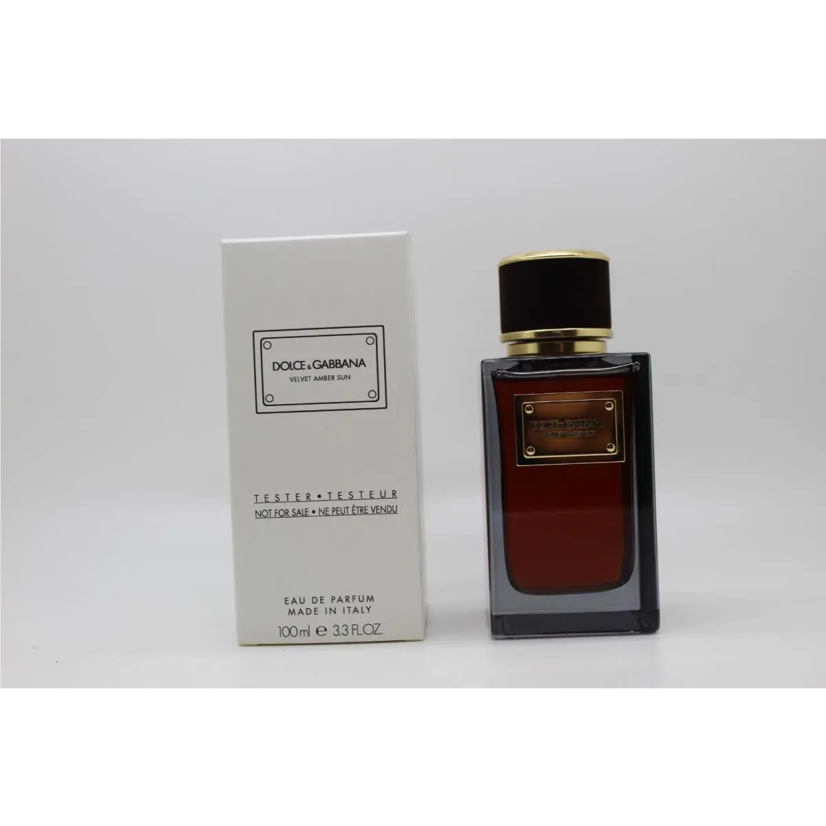Velvet Amber Sun by Dolce Gabbana 3.3 oz 100 ml Edp Spray Tester Unisex