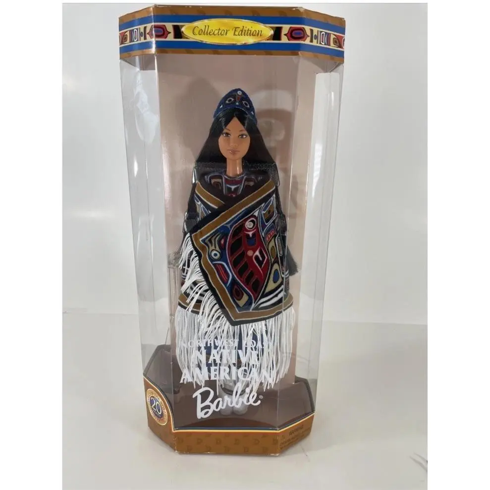 Vintage 1999 Northwest Coast Native American Barbie Dolls of The World 24671