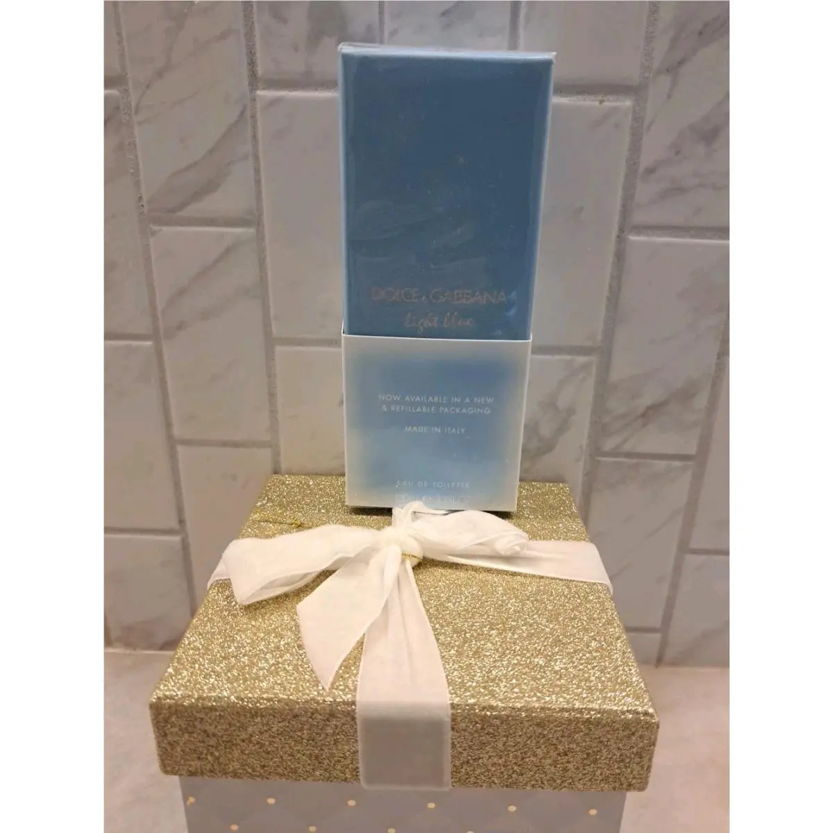 Dolce Gabbana D G Light Blue Perfume For Women 3.3 / 3.4 oz Made In Italy