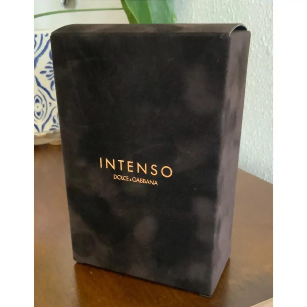 Dolce Gabbana Intenso After Shave Balm 3.3oz Plus Shower Gel 3.3oz Gift Set Rare