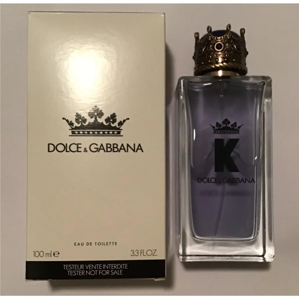 K King By Dolce Gabbana Eau de Toilette Tster 3.3oz