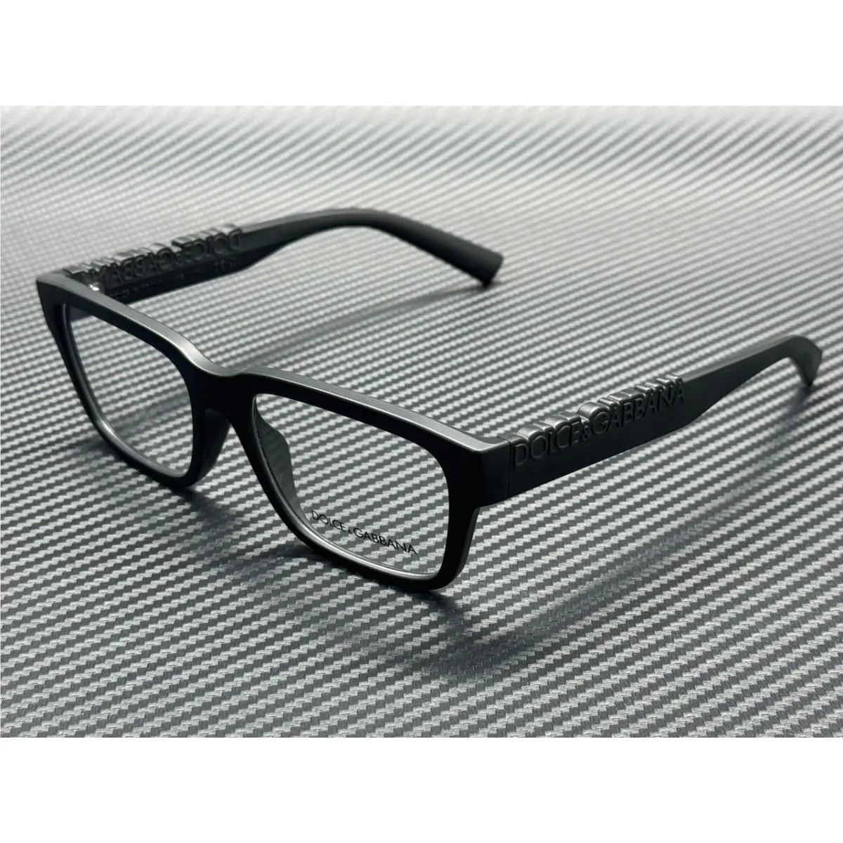 Dolce Gabbana DG5112 2525 Matte Black Unisex 55 mm Eyeglasses