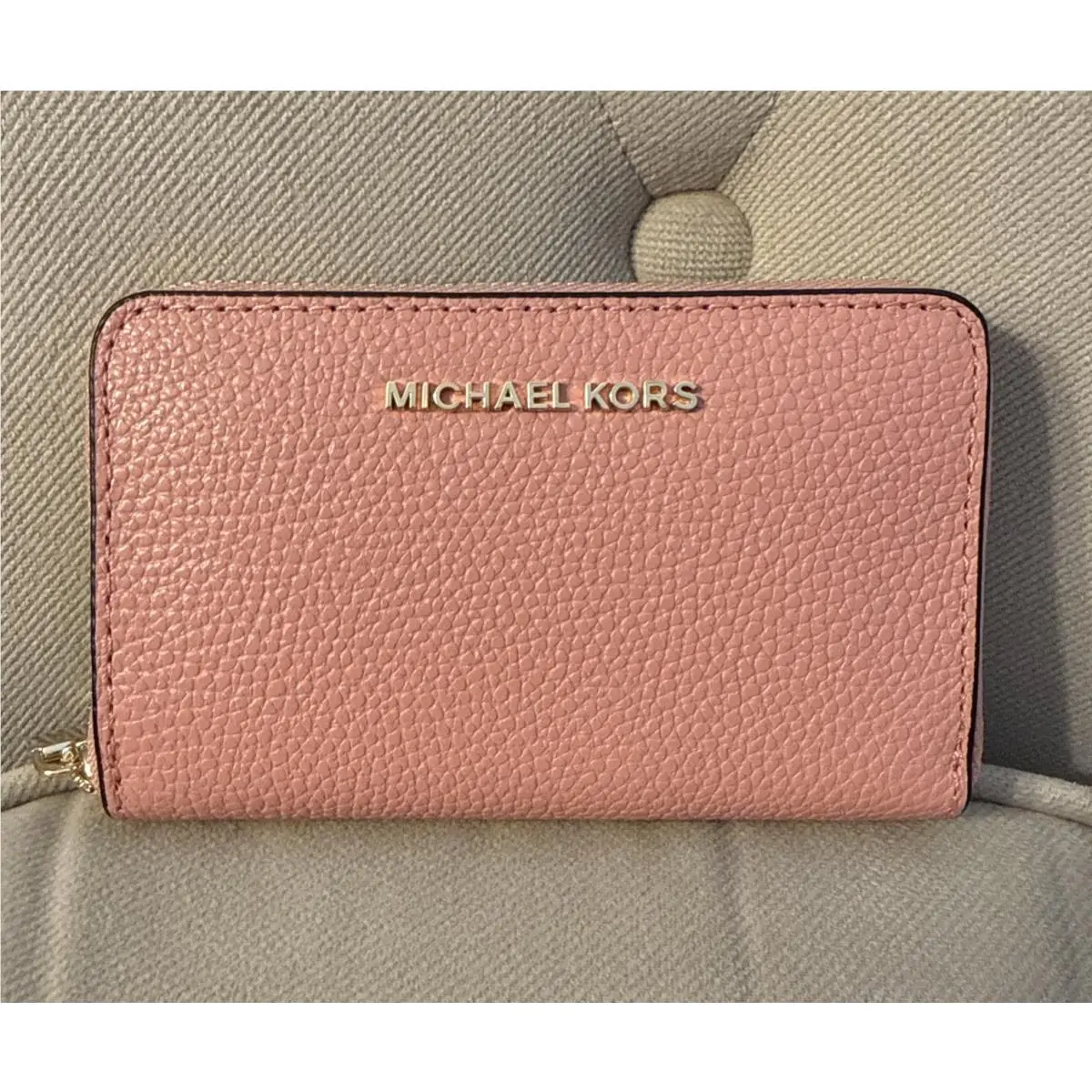 Michael Kors Jet Set Small Card Case Primrose NWT$78