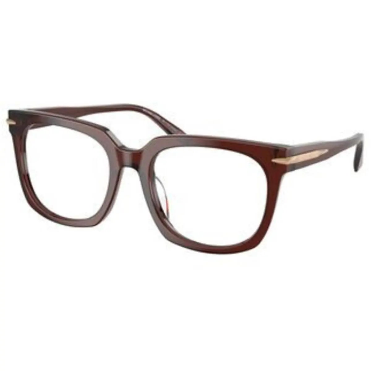 MK 4176 U Brown Transparent Plano 3401 Eyeglasses by Michael Kors
