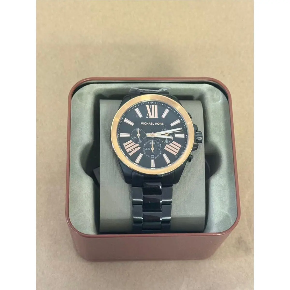Michael Kors Wren MK8933 Oversized Chronograph Two-tone Men`s Watch
