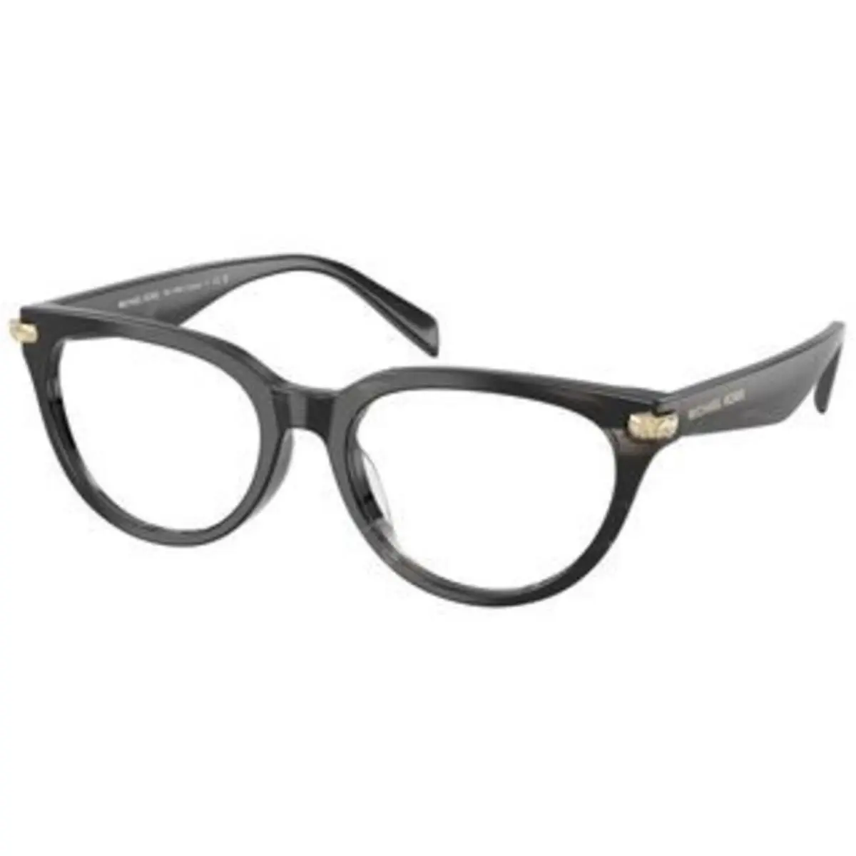 Michael Kors MK 4168 D Black Horn Plano 4034 Eyeglasses