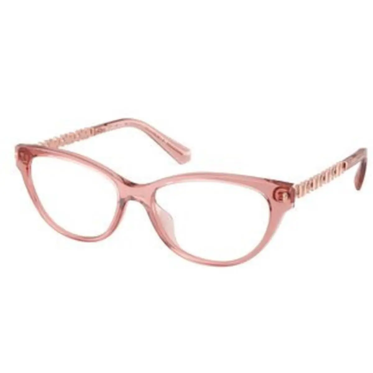 MK 4171 U Transparent Pink Plano 3101 Eyeglasses by Michael Kors