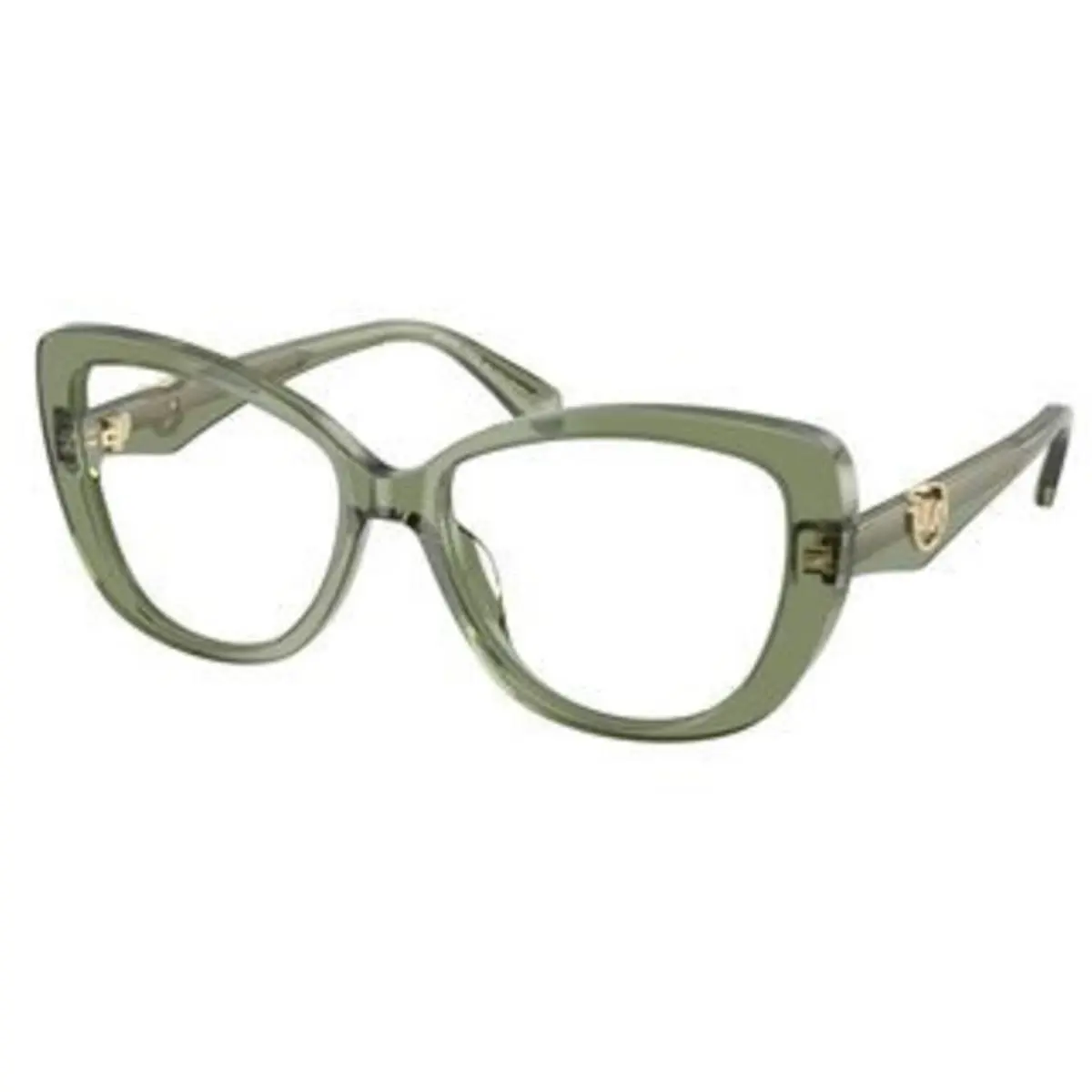 Michael Kors MK 4163 U Green Transparent Plano 3961 Eyeglasses