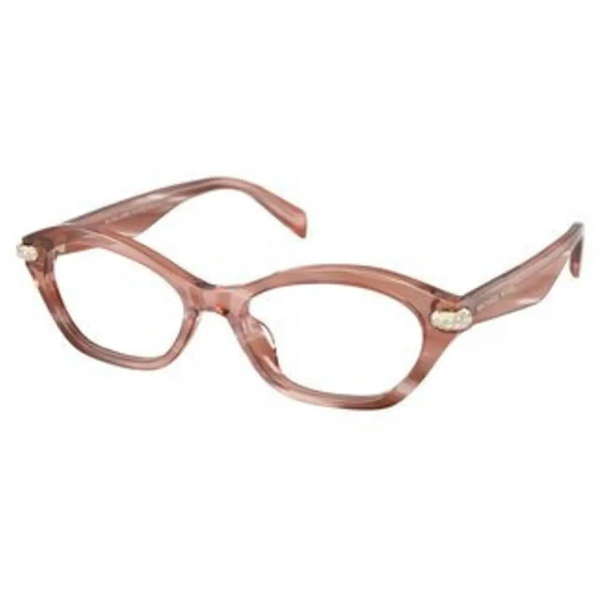 MK 4186 BU Pink Horn Demo 4056 Eyeglasses by Michael Kors