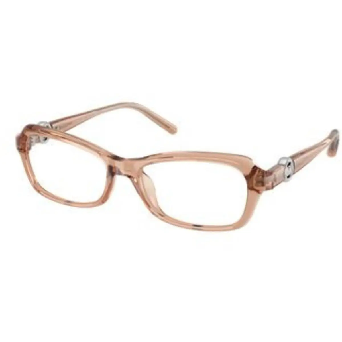 Michael Kors MK 4182 U Light Brown Transparent Demo 4051 Eyeglasses