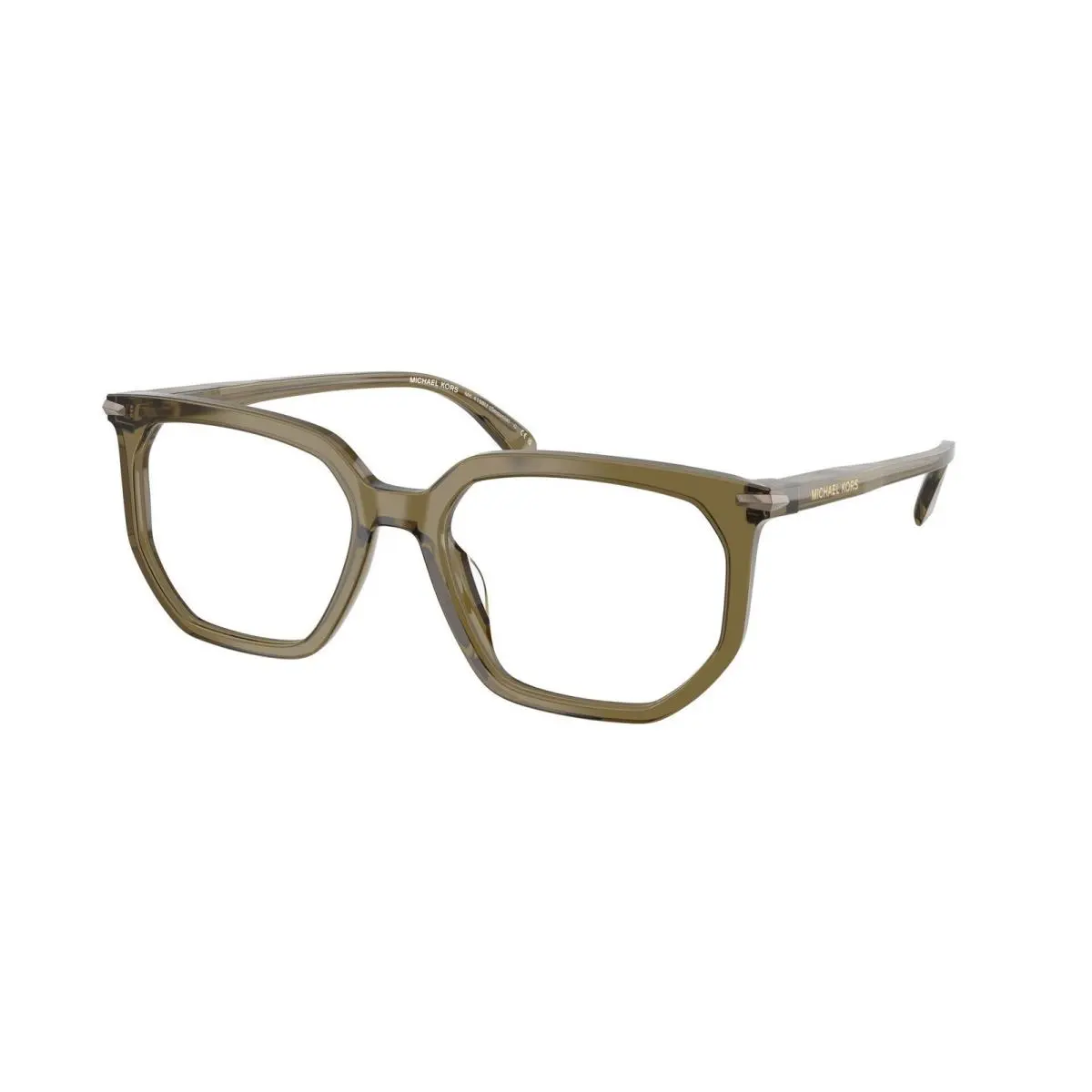 Michael Kors MK 4158 U Olive Transparent Demo 4012 Eyeglasses