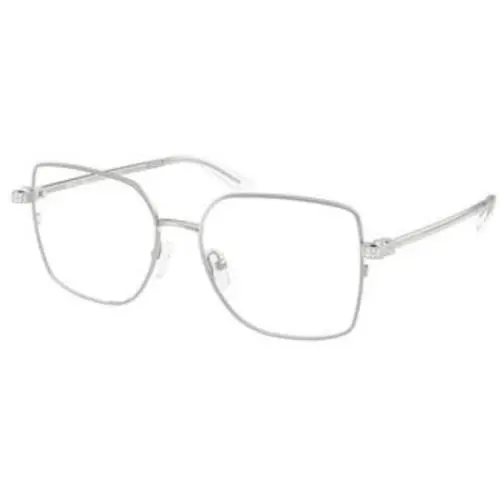 Michael Kors MK 3091 B Silver Shiny Demo 1893 Eyeglasses