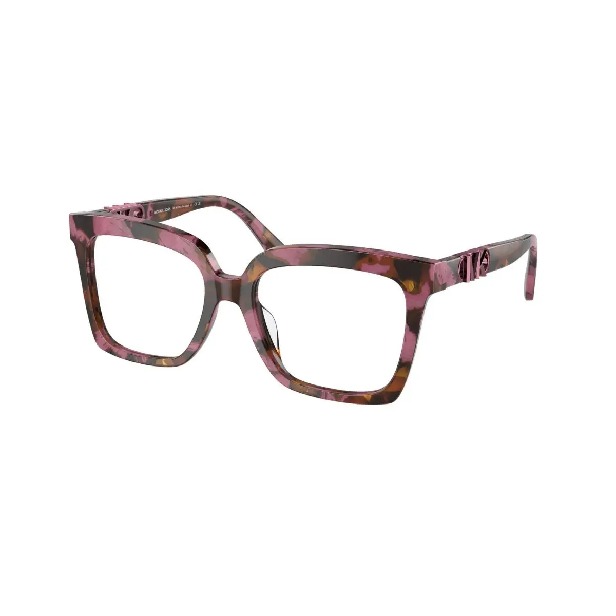 Michael Kors MK 4119U Nassau Plum Graphic Tortoise 3998 Eyeglasses