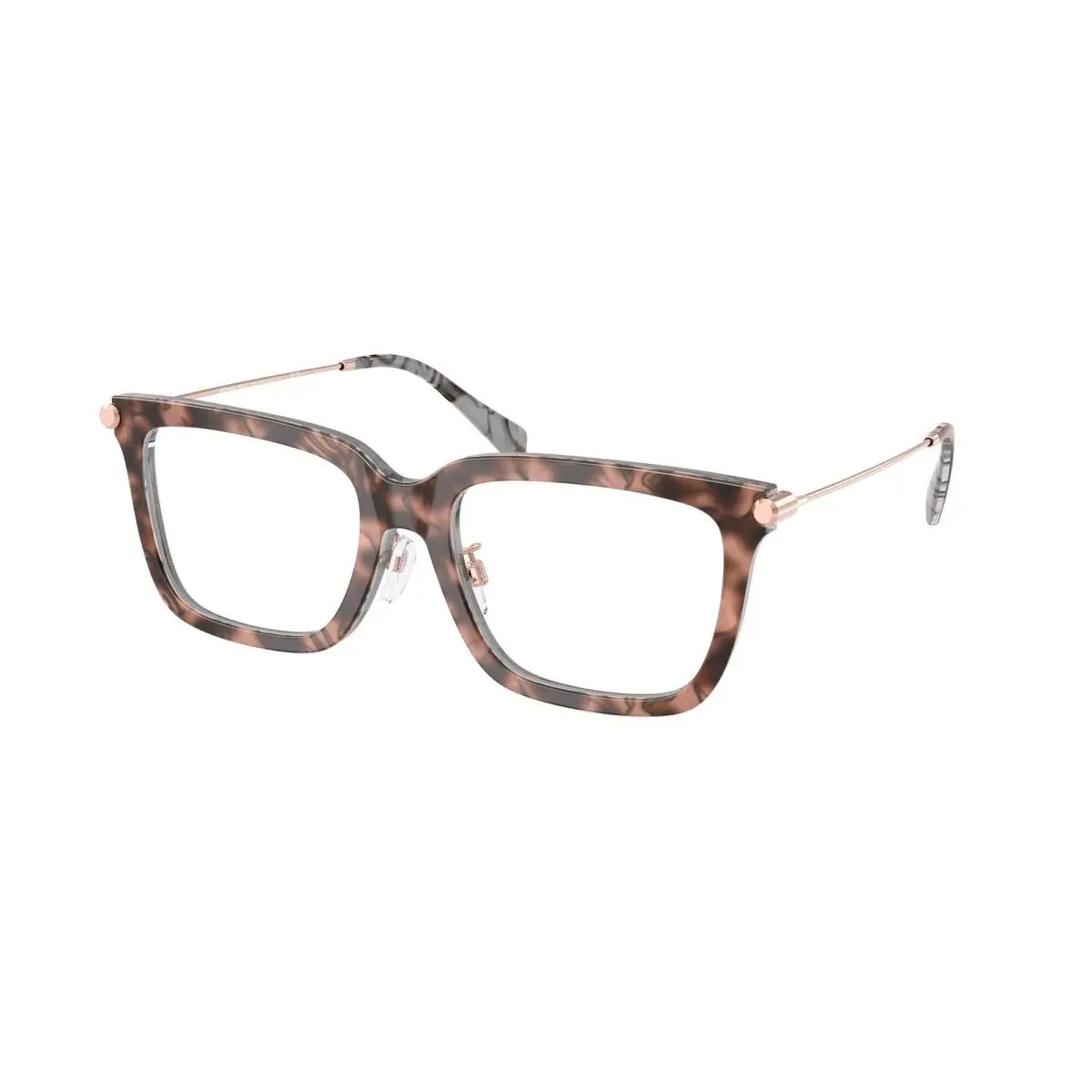 MK 4152 D Pink Tortoise Demo 4017 Eyeglasses by Michael Kors