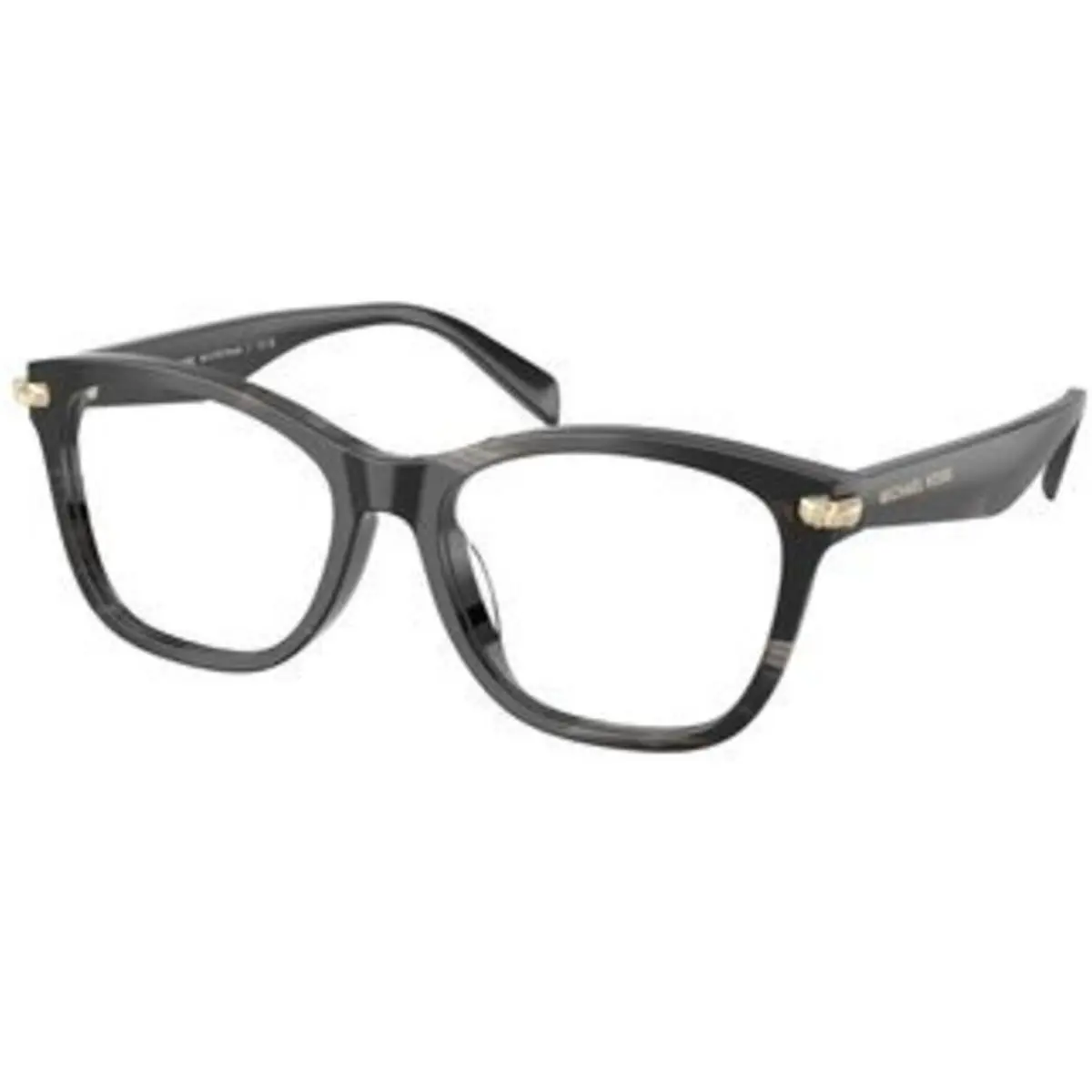 MK 4175 D Black Horn Plano 4034 Eyeglasses by Michael Kors